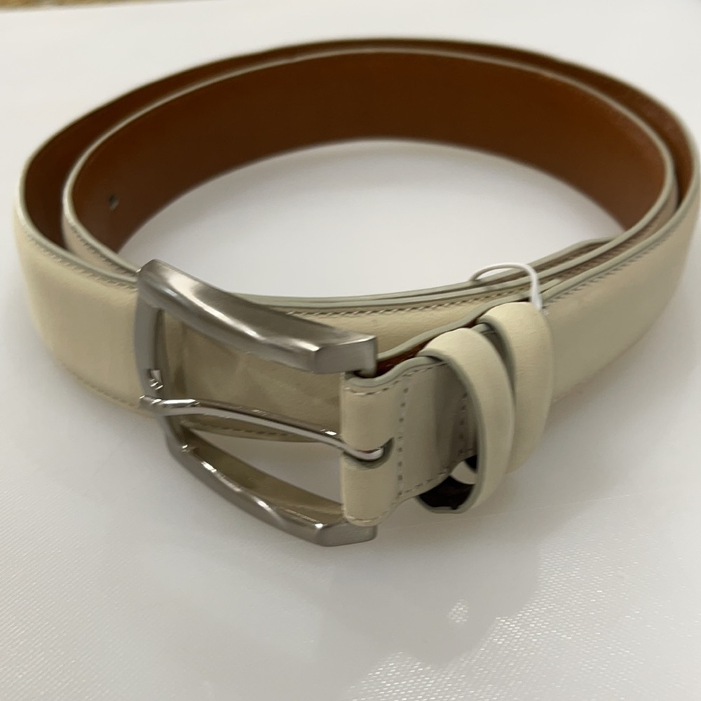 Men’s Nubuck leather belt sz. 42